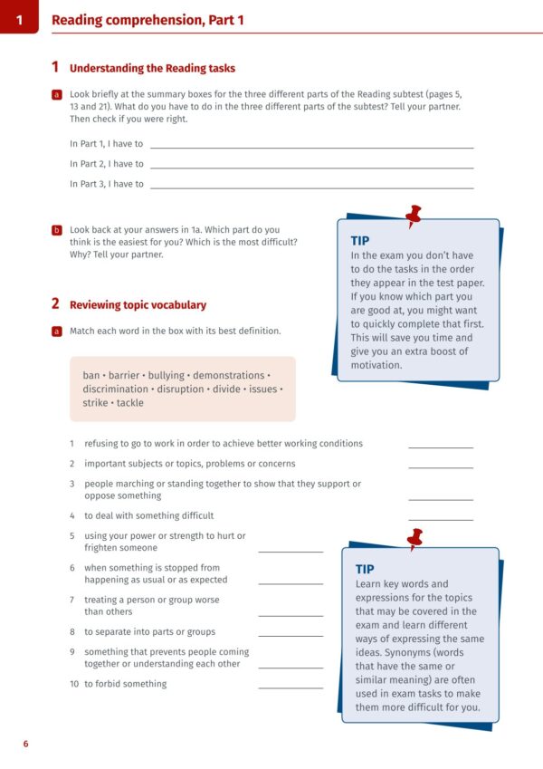 English B2 Exam Training