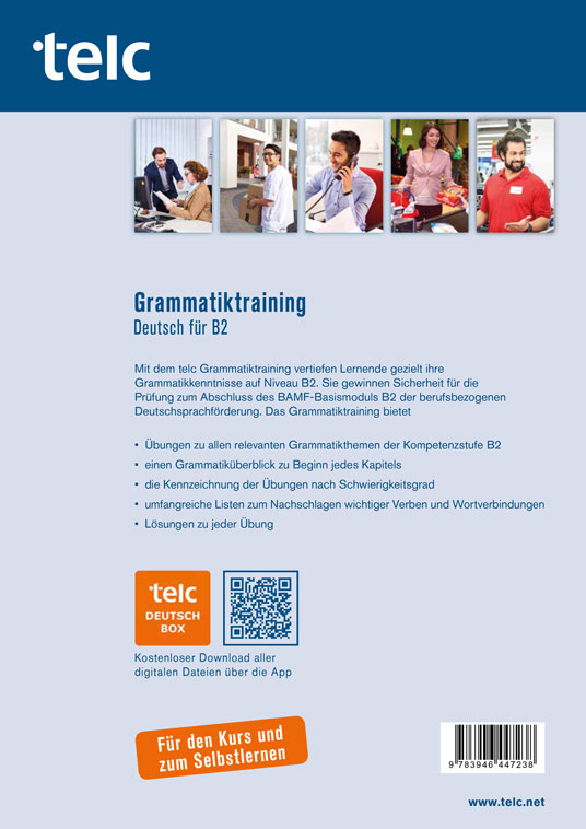 Grammatiktraining Deutsch für B2