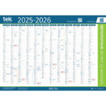 telc Óriás falinaptár 2025/2026