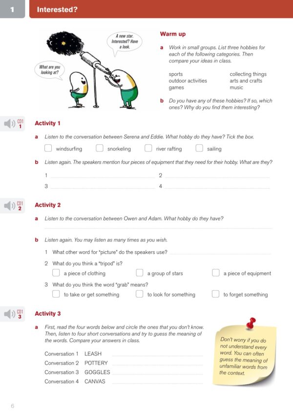 English Practice Material A2-B1