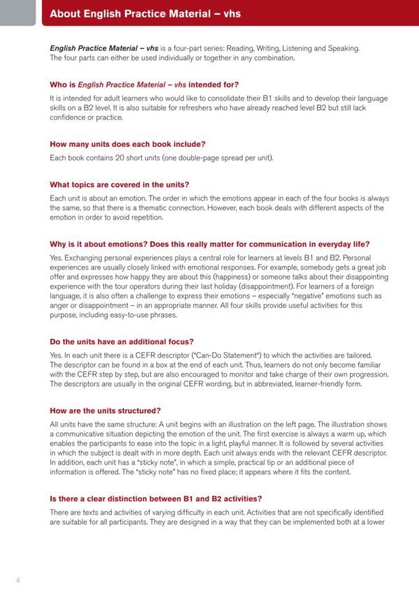 English Practice Material Listening, B1/B2