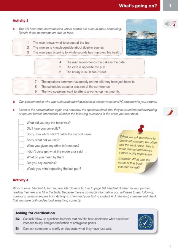 English Practice Material Listening, B1/B2