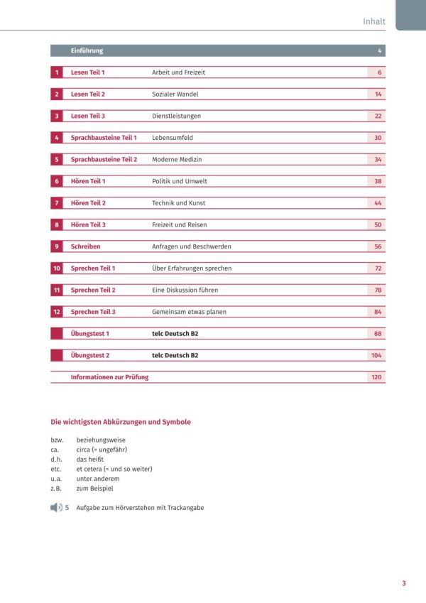 Prüfungstraining telc Deutsch B2