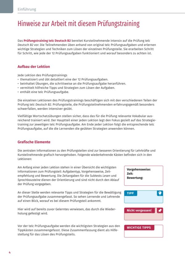 Prüfungstraining telc Deutsch B2