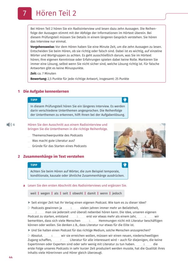 Prüfungstraining telc Deutsch B2