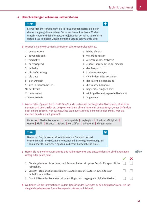 Prüfungstraining telc Deutsch B2